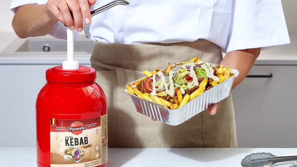 Kapsalon met Kebabsaus