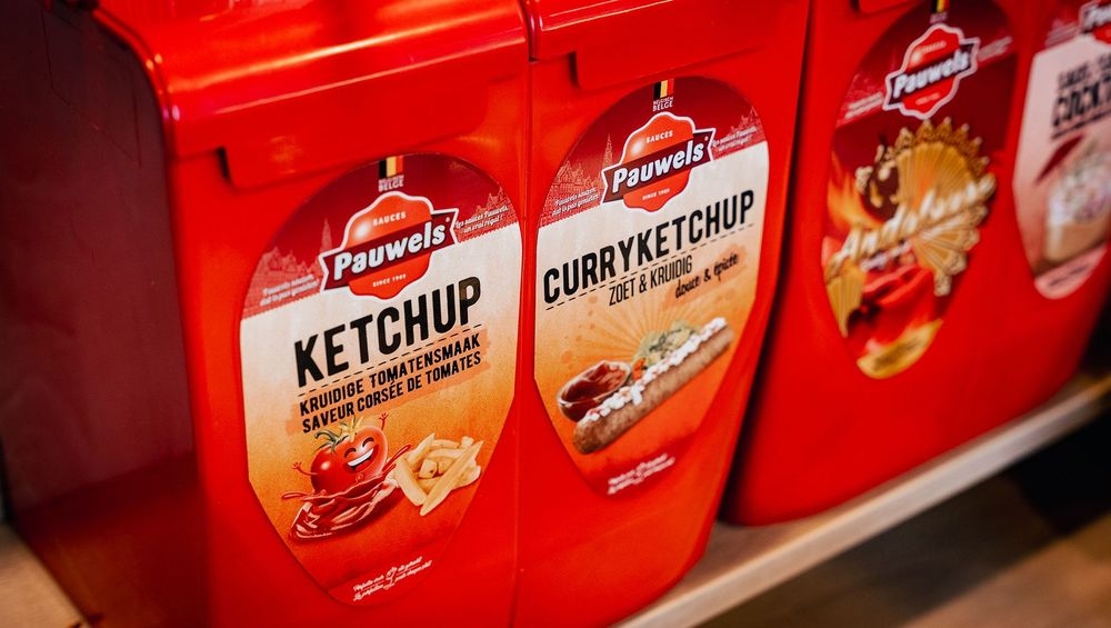 Waar er frietjes zijn, is er Ketchup en Mayonaise