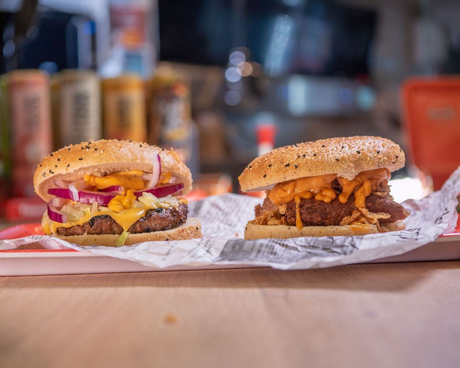 Hamburgers en hun sauzen - terug van nooit echt weggeweest